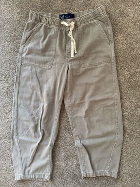 GAP Tan Women's Pull-On Barrel Jeans
